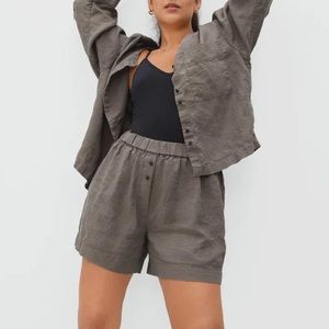 Everlane Linen Boxer Short - Large